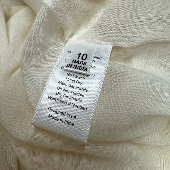 NWT ST. ROCHE Benedict Dress Vanilla 10 - Picture 13 of 14